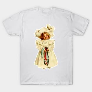 Smiling porcelain face vintage doll T-Shirt